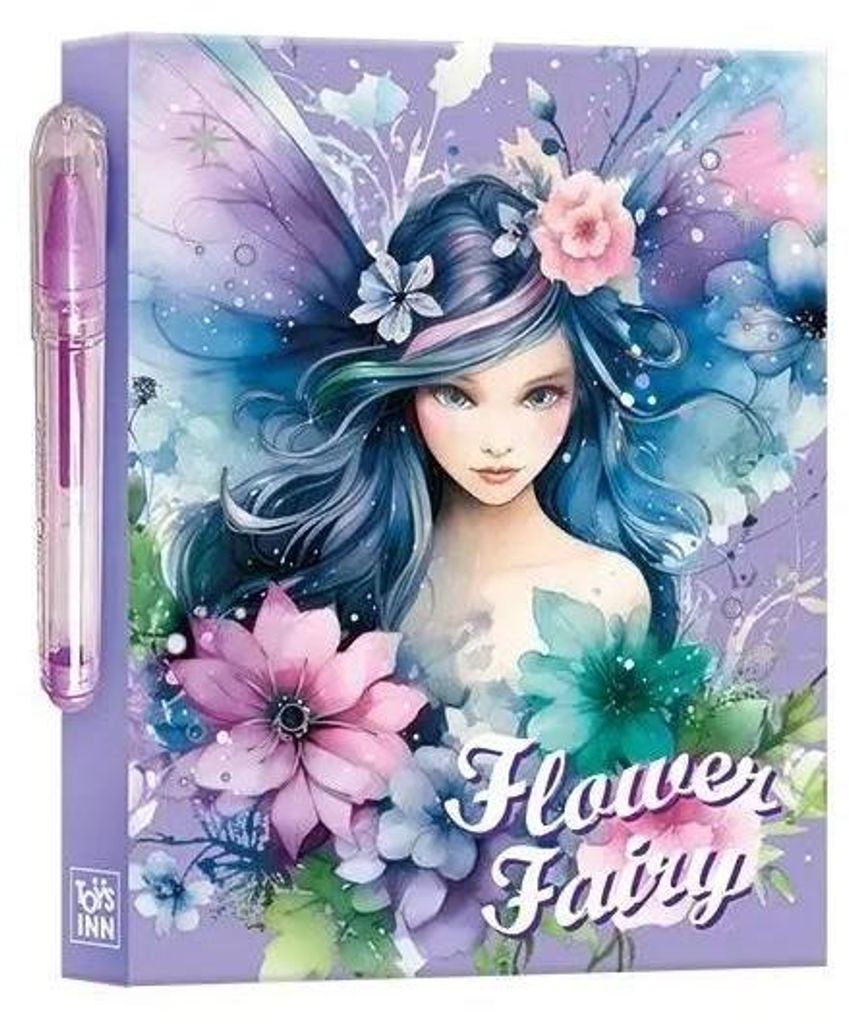 Set mit Notizzetteln „Flower Fairy Iris“ von STnux