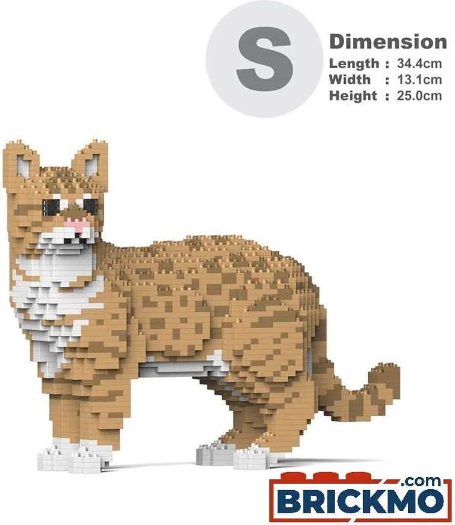 Jeu de construction Chat Australian Mist JEKCA Bricks en kit M01