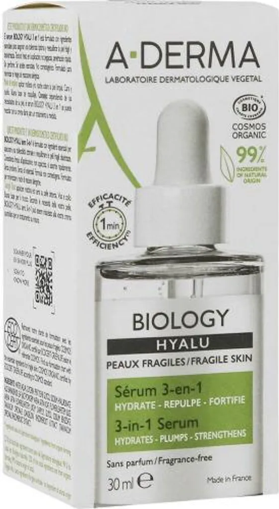 Sérum de Soin Derma Biology 30 ml - Concentré Actif pour Peau Sensible