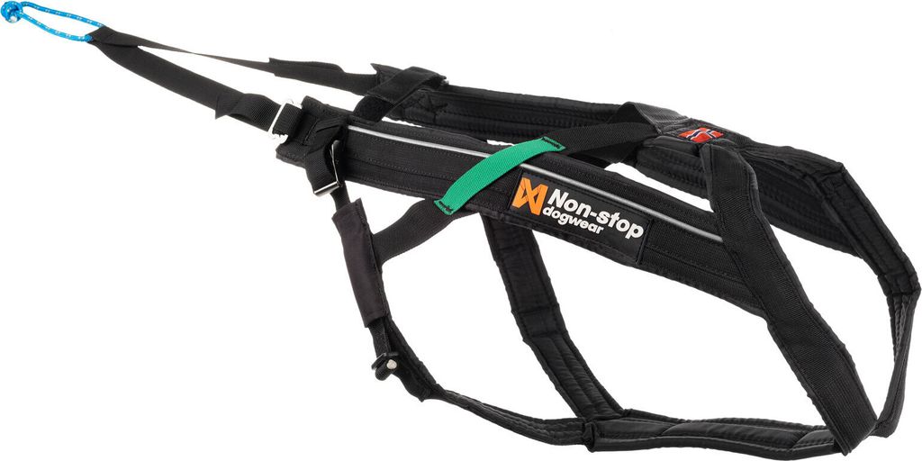 Non-stop dogwear Hundegeschirr Freemotion Harness, Größe: 9 / Länge Bruststück: 26 cm