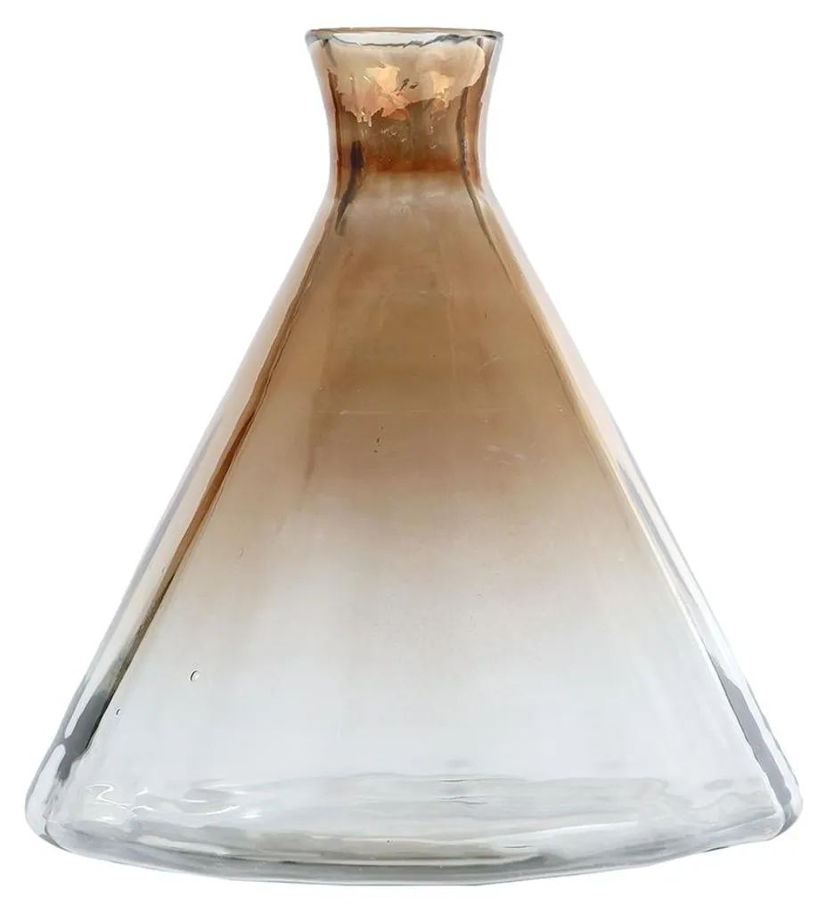 Vase cubique en verre pour centre de table et décoration d'intérieur