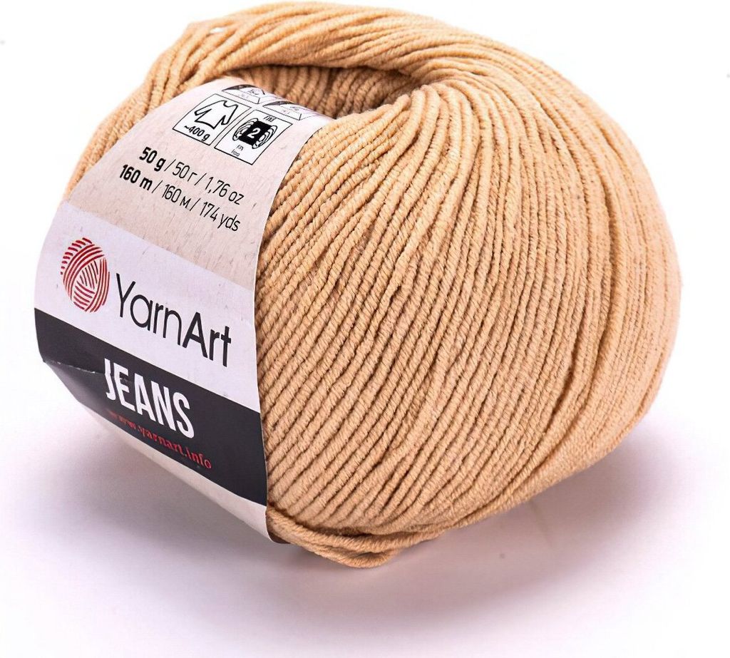 Yarn Art Jeans 07 Beige Strickgarn Produktbild 6