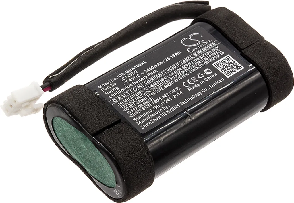 Batteria TECHTEK C129D3 vs Originale | Ricambio per BeoPlay A1 7.4V