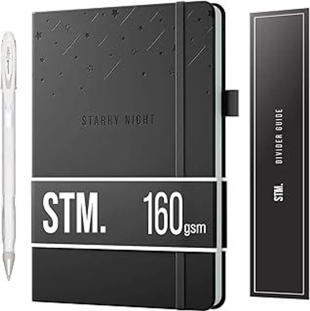Quaderno A5 Scribbles That Matter - Carta Nera 160gsm per Lavoro