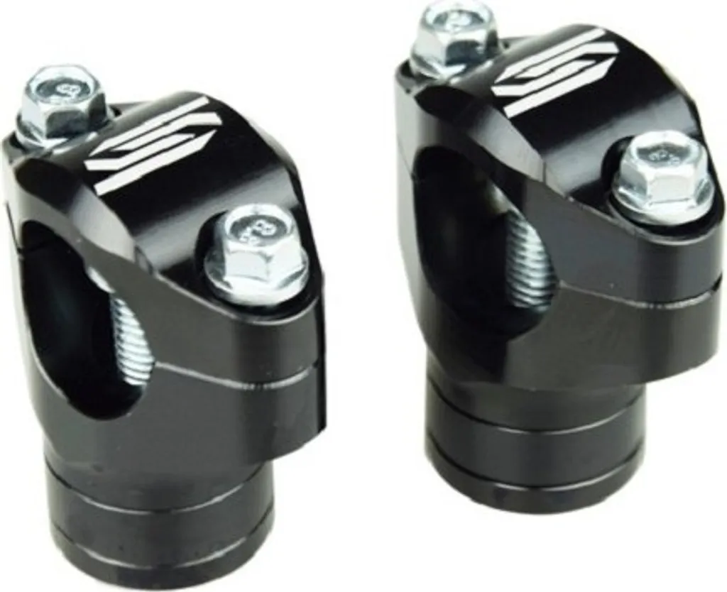 Supports de guidon ajustables SCAR 28,6mm pour rehausse de poste moto