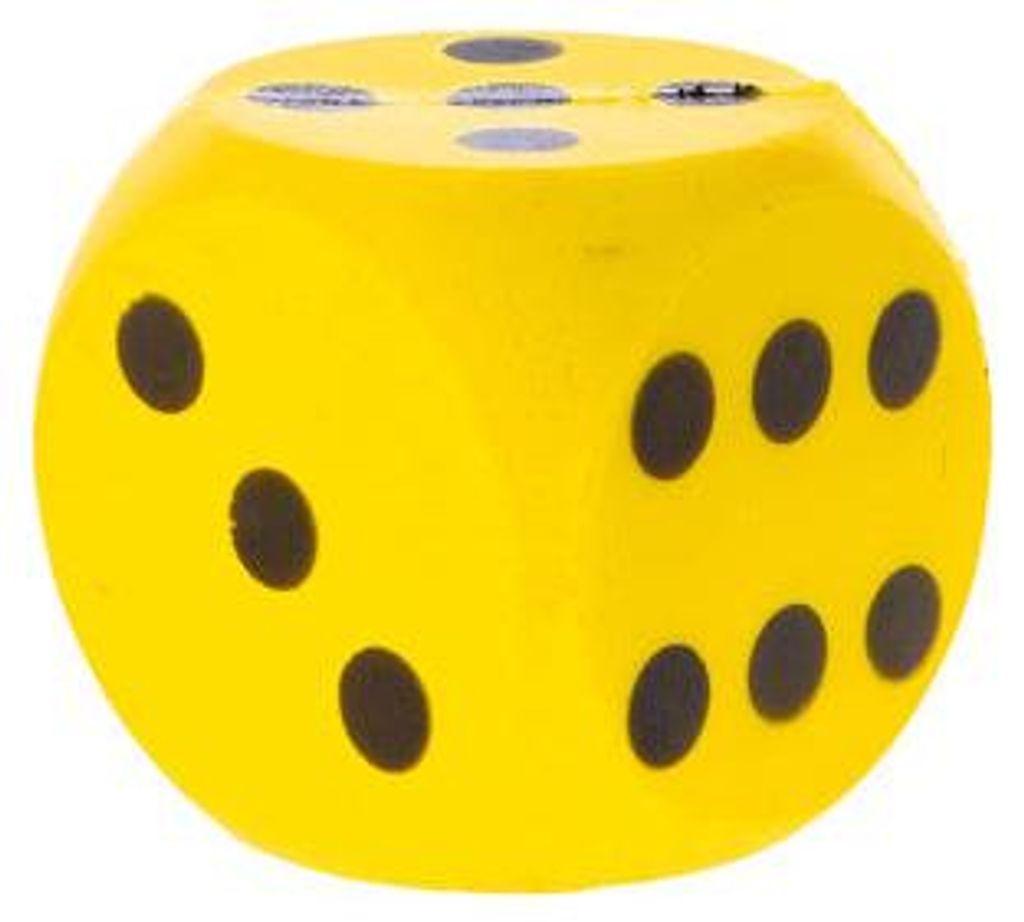 Outdoor-Spielzeug Schaumstoffwürfel 16 x 16 cm Produktbild 