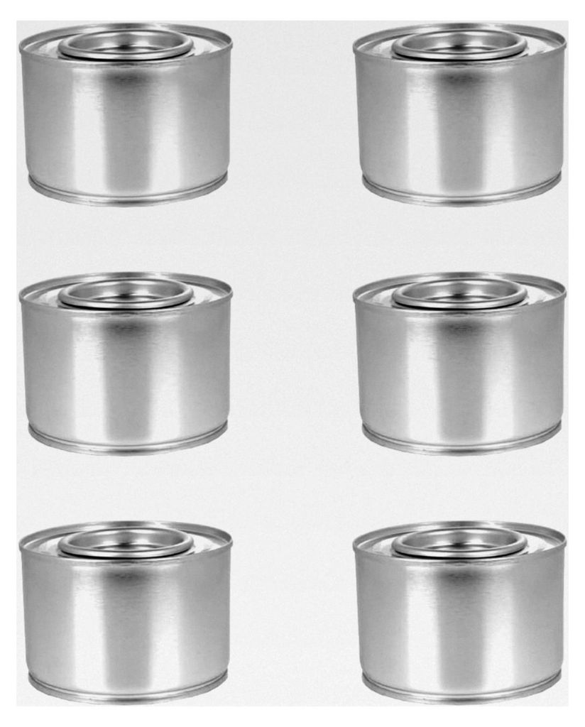 6 x Sicherheitsbrennpaste für Chafing Dish und Speisewärmer
