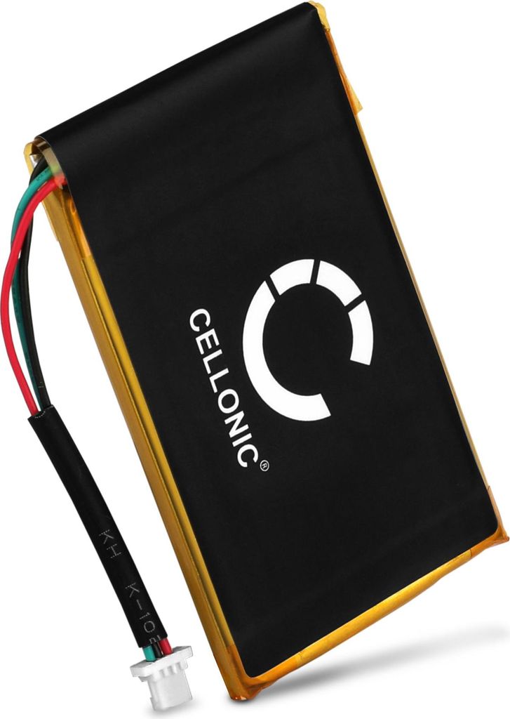 CELLONIC 1x Akku für Navigation Kompatibel mit Garmin nüvi 255, Nüvi 200, Nüvi 270, 010-00621-10 - (1250mAh, 3.7V)