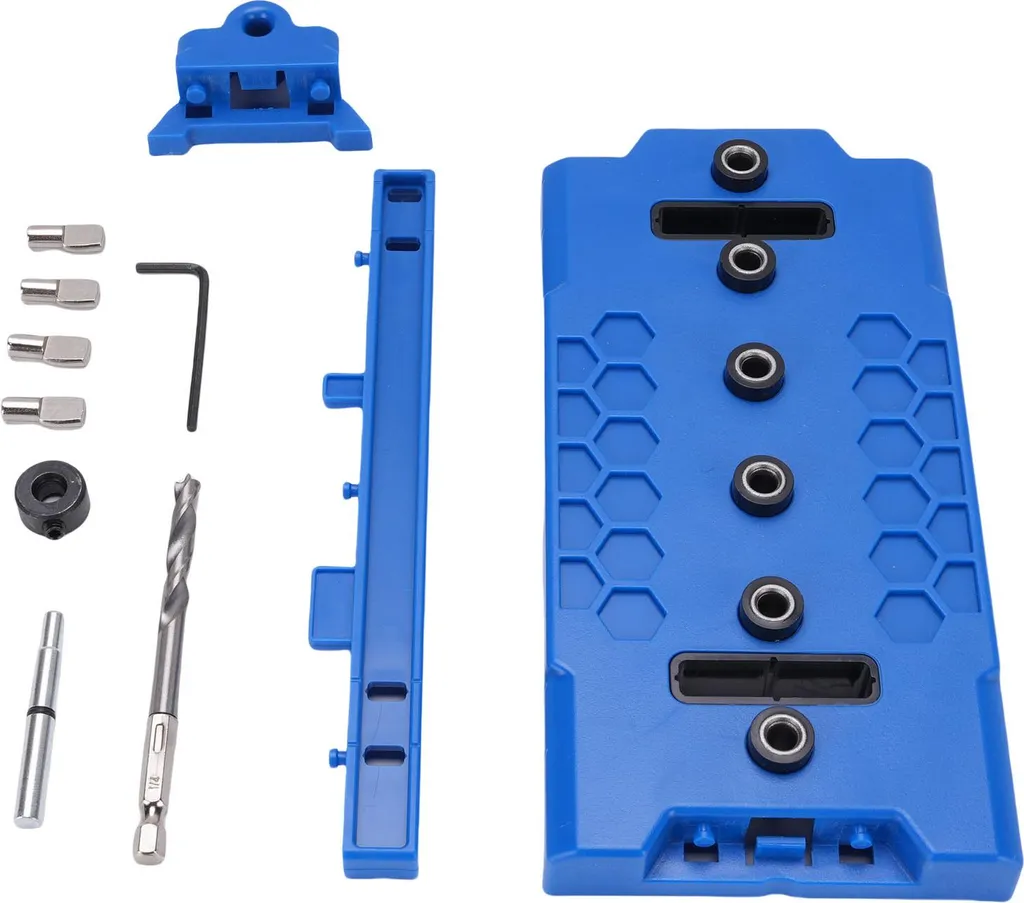 Shelf Pin Jig ABS Guide de perçage pour trous de 5mm étagères bois - 2