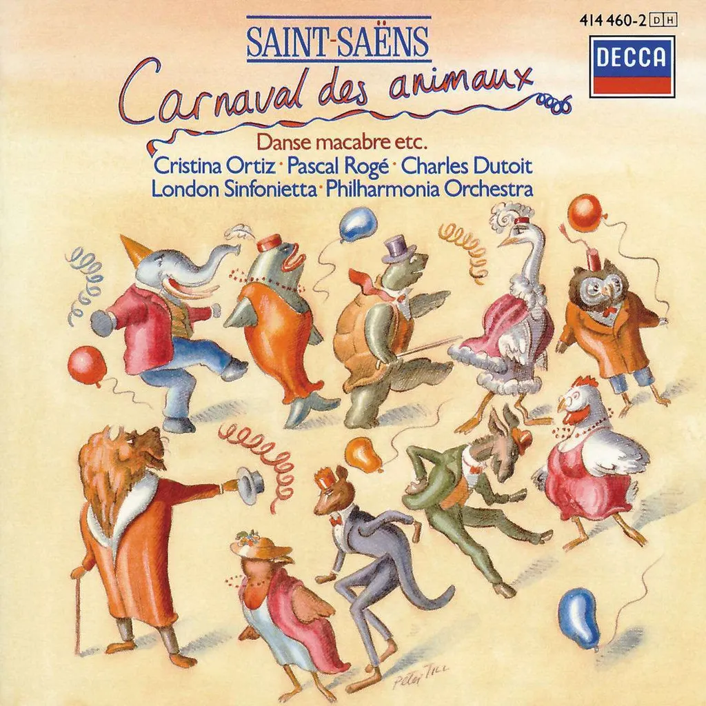 Livre musical Le Carnaval des Animaux par Camille Saint-Saëns - 12 puces