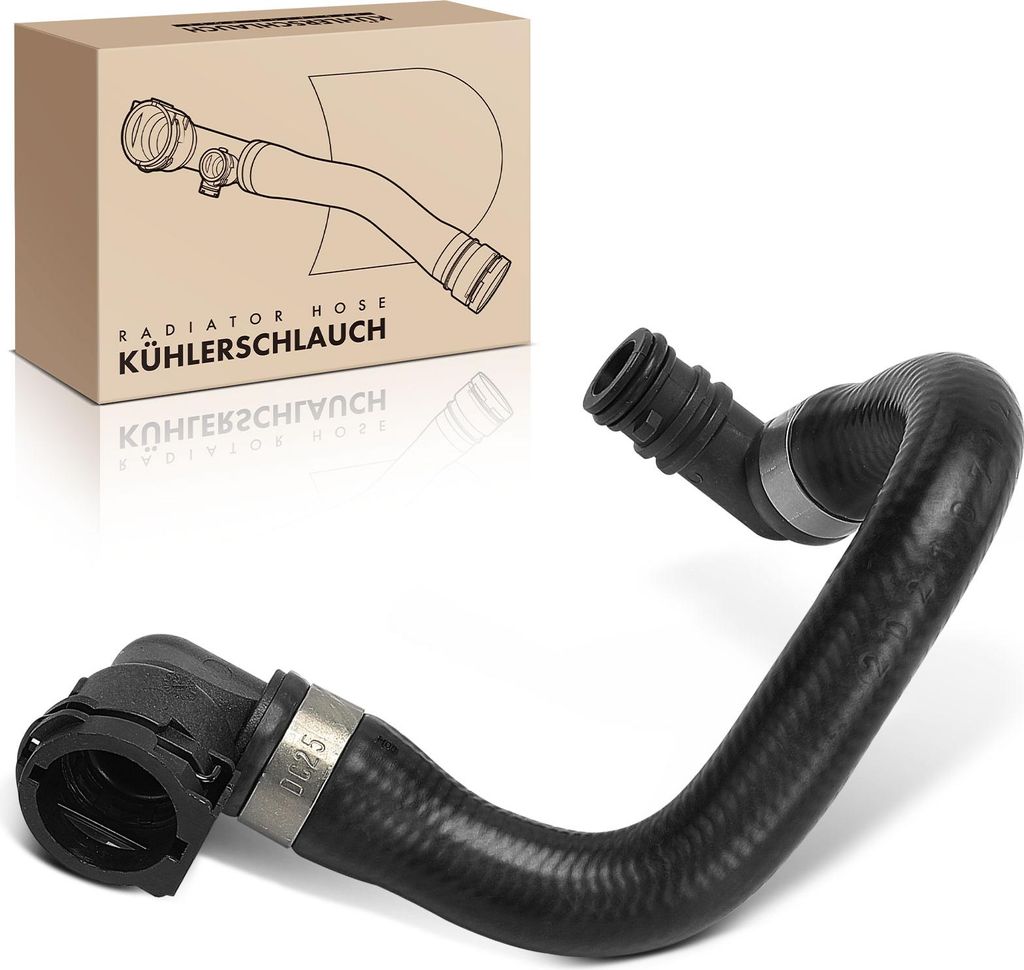 Frankberg 1x Kühlerschlauch Kühlwasserschlauch für BMW 5er Touring E39 535i 540i 7er E38 3.5L-5.4L