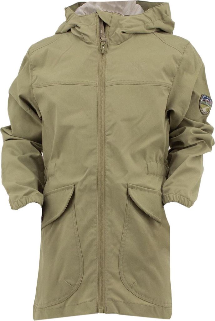 Jack Wolfskin Treasure Hunter Parka Outdoor Jacke Windjacke Grün 1608291-4288 128