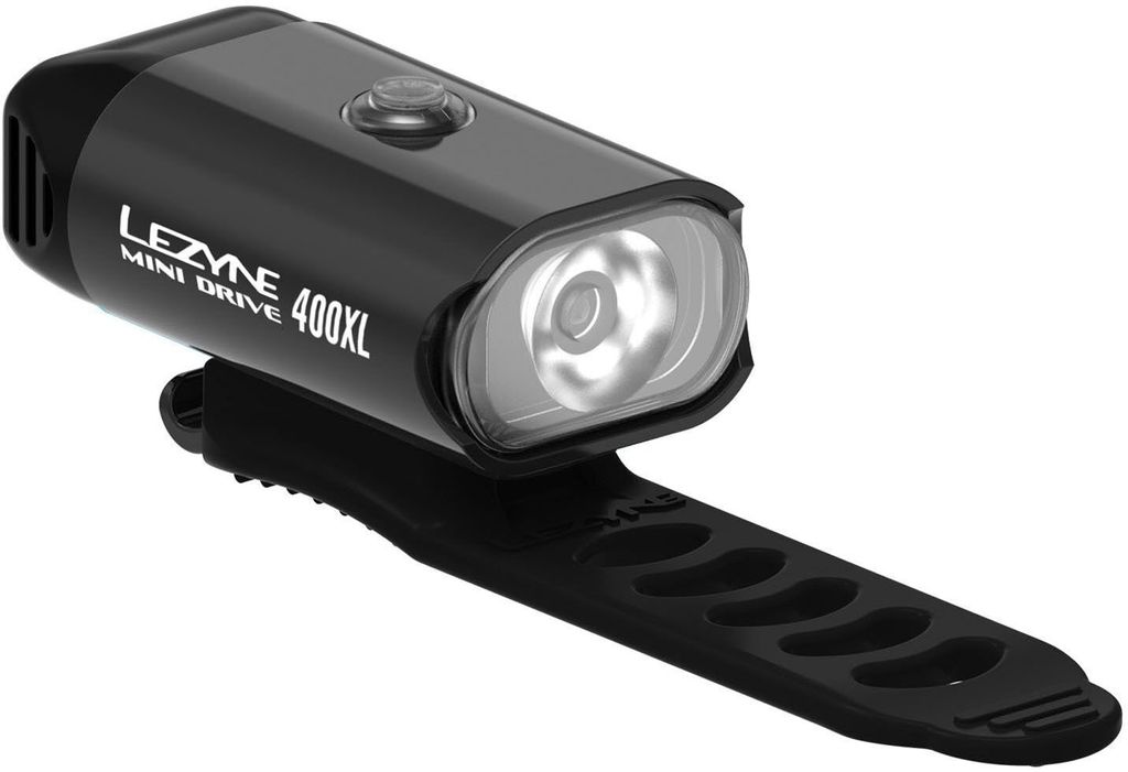 Lezyne Mini Drive 400 lm Black/Hi Gloss Vorderlicht