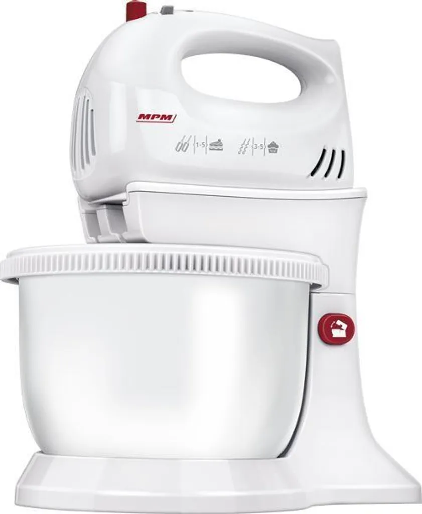 Batteur avec bol rotatif automatique 3L - Robot pâtissier MPM MMR-16Z