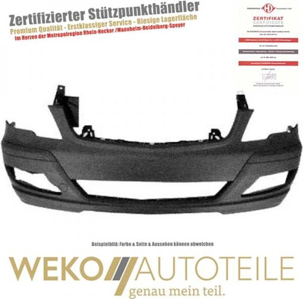 Stoßstange vorne DIEDERICHS 1667150 für MERCEDES-BENZ
