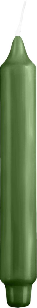 Stabkerzen mit Zapfenfuß Grün Green 300 x Ø 30 mm, 24 Stück