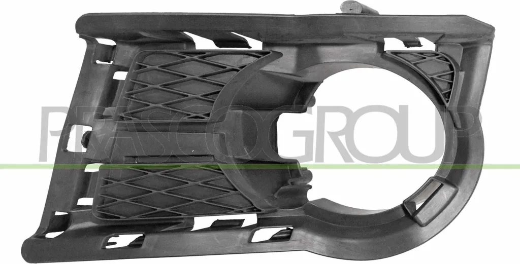 Grille de pare-chocs avant gauche pour VW Tiguan 5N - Finition Noire
