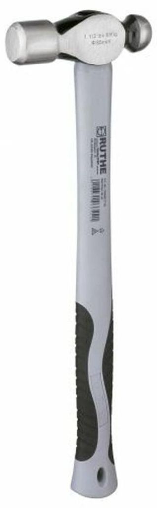 RUTHE RUTHE Schlosserhammer 455g Englische Form mit Fiberglasstiel
