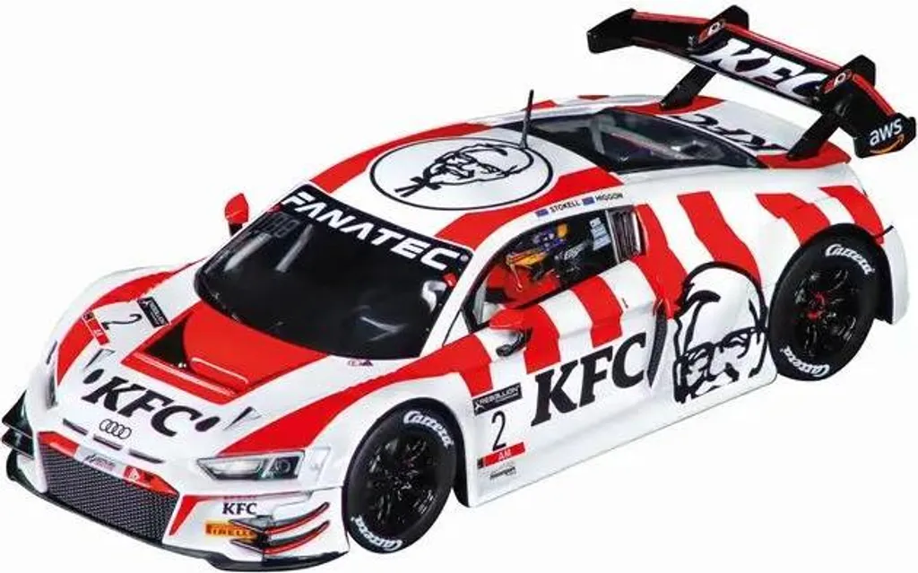 Carrera Digital 124 Audi R8 LMS GT3 evo II KFC Racing No.2 Slot Car