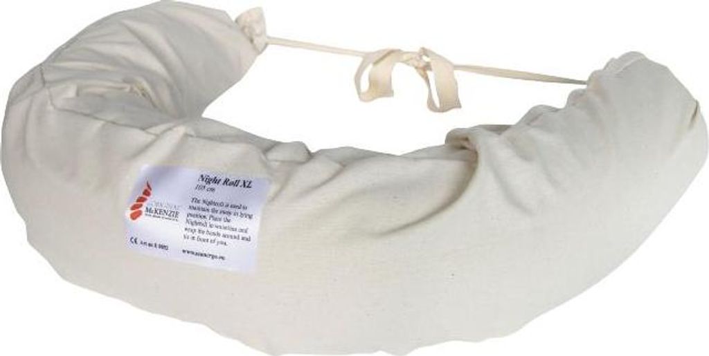McKenzie Night Roll - Cuscino Lombare in Cotone Lavabile 100 cm