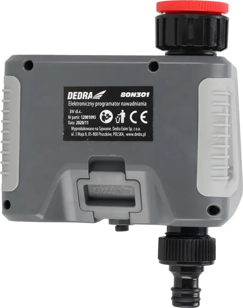 Programmateur d'arrosage électronique Jardin Dedra 80N301 pour robinet - 3