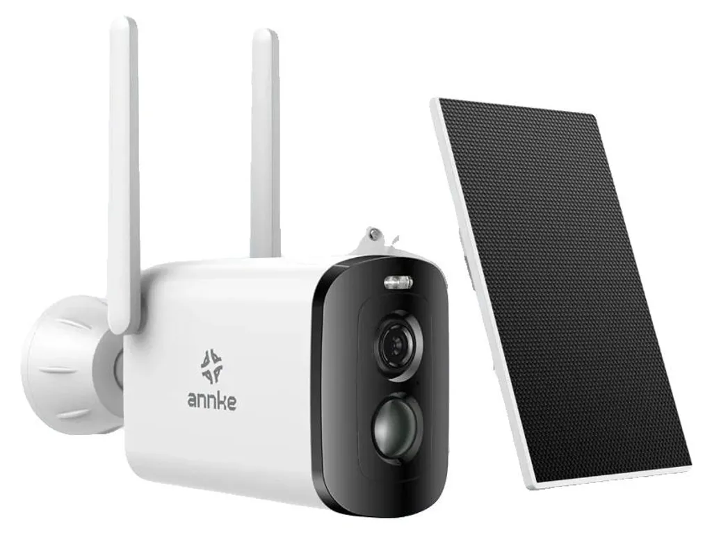 Caméra de sécurité sans fil 4 MP IP66 avec alimentation solaire S-200