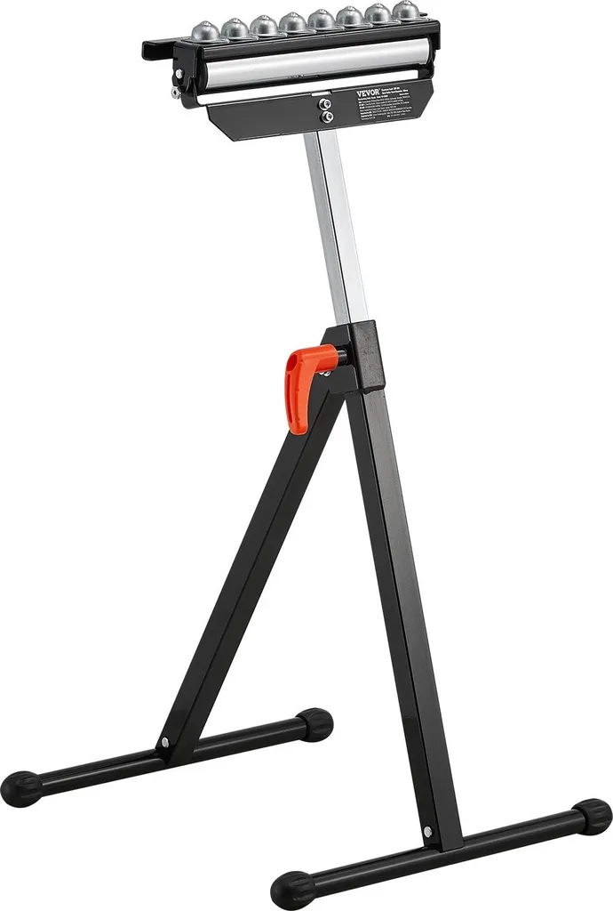 supporto a rullo 3 in 1 Supporto a rullo regolabile 68-108 cm Supporto da lavoro 136 kg