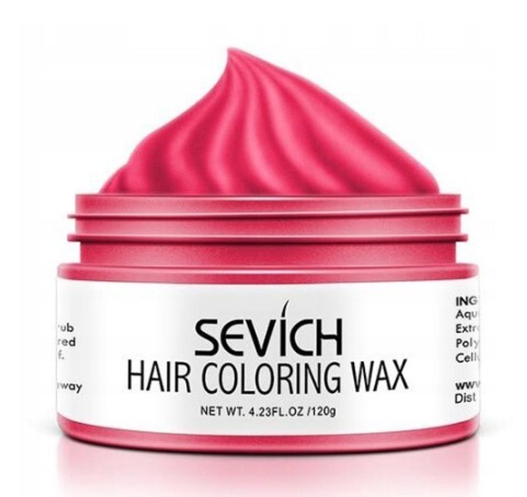 Hair Coloring Wax - Färbewachs-Pomade zum Stylen und Färben der Haare Vorübergehende Färbung - ROT