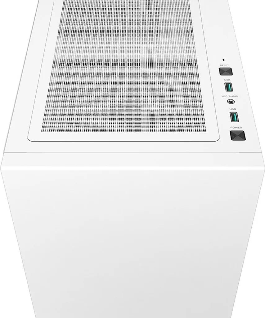 DeepCool CH510 Blanc Boîtier PC Gamer Midi-Tower Haute Performance - 16