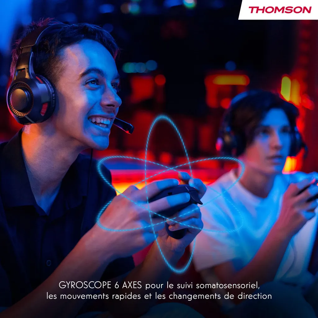 Contrôleur de jeu Bluetooth Thomson 400A pour Smart TV et PC Windows - 3