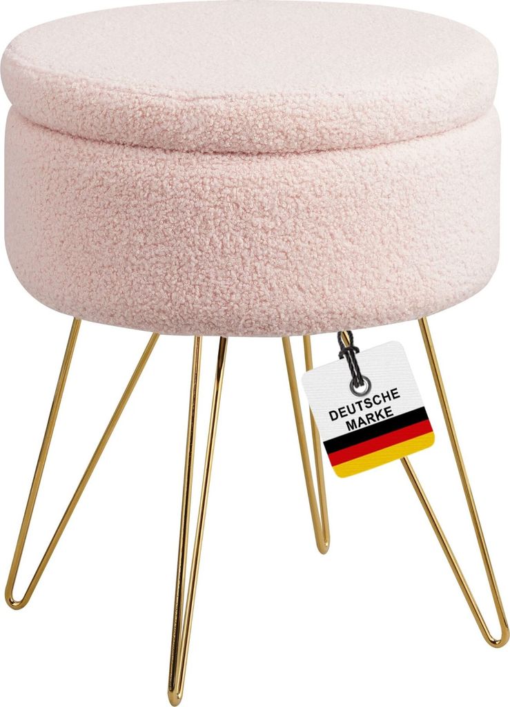 Albatros Hocker mit Stauraum Cannes Sitzhocker mit Produktbild 