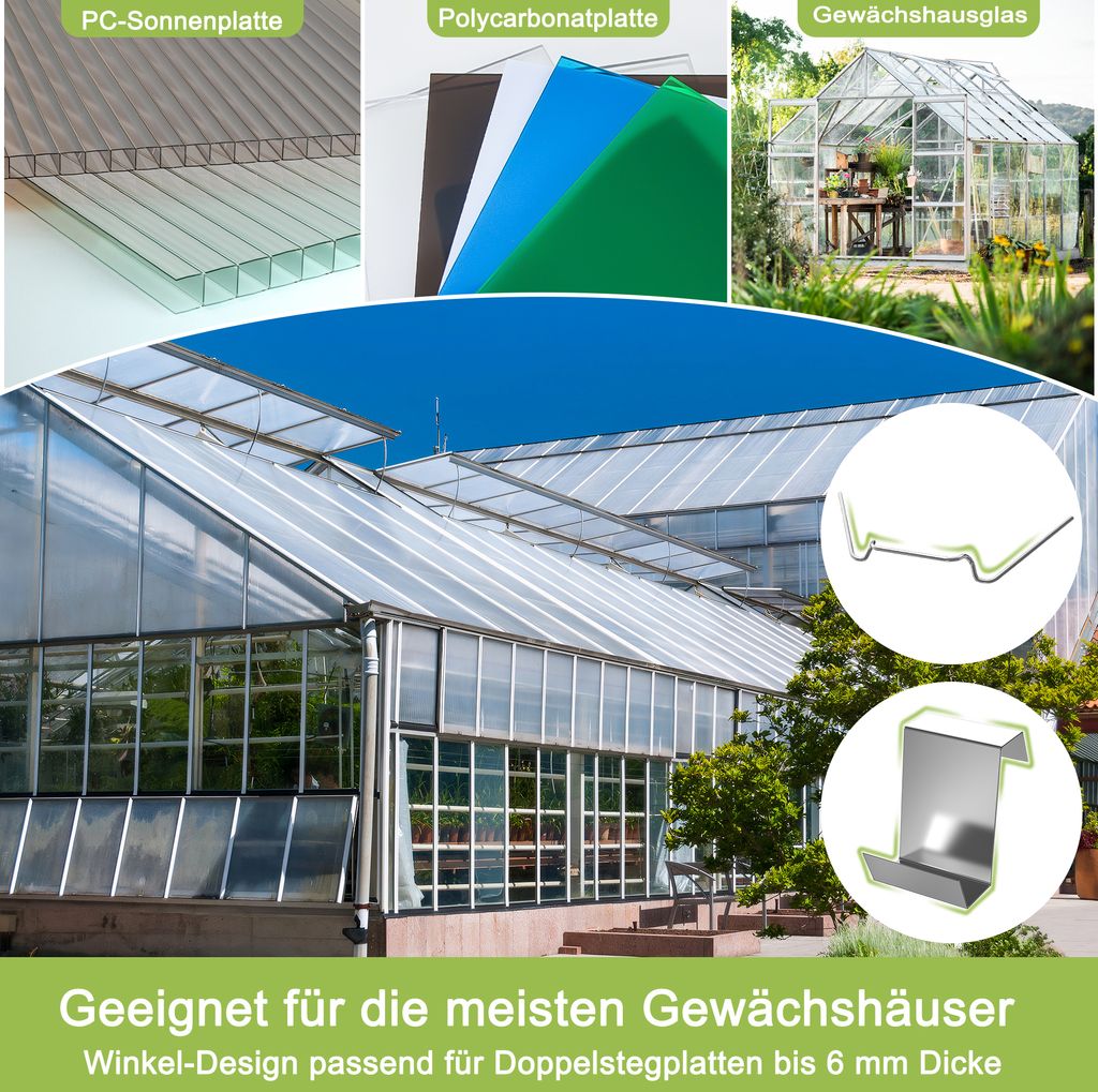 UISEBRT 14 X polykarbonátová dutá komora Twin-Wall Sheet Obrázok produktu 12