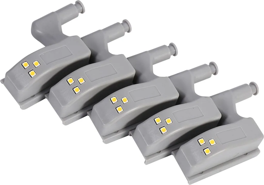 Luce Automatica per Armadi LED: 10 Pezzi Luce Calda per Mobili - 3