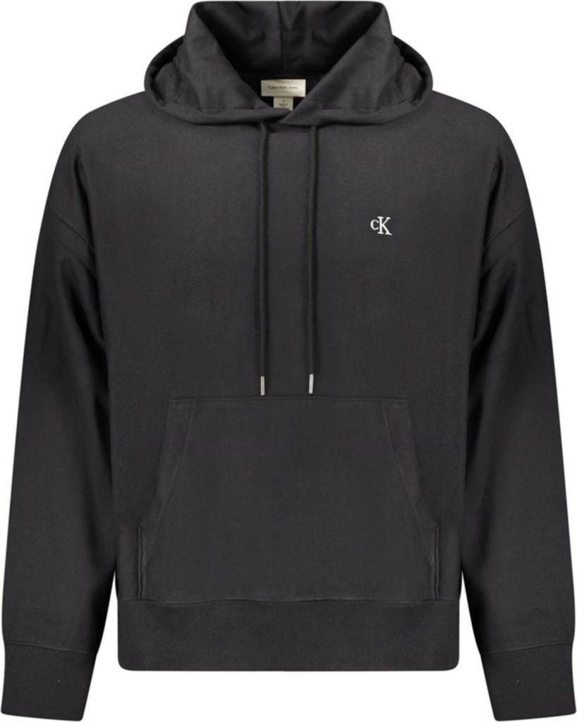 Calvin Klein Jeans Herren Fleece Schwarz 488367 : Größe - L Größe: L