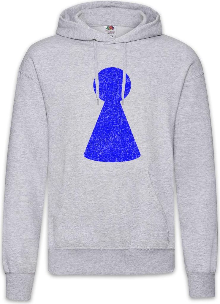 Urban Backwoods Play Figure, Herren Hoodie, Farbe: Hellgrau, Größe: M