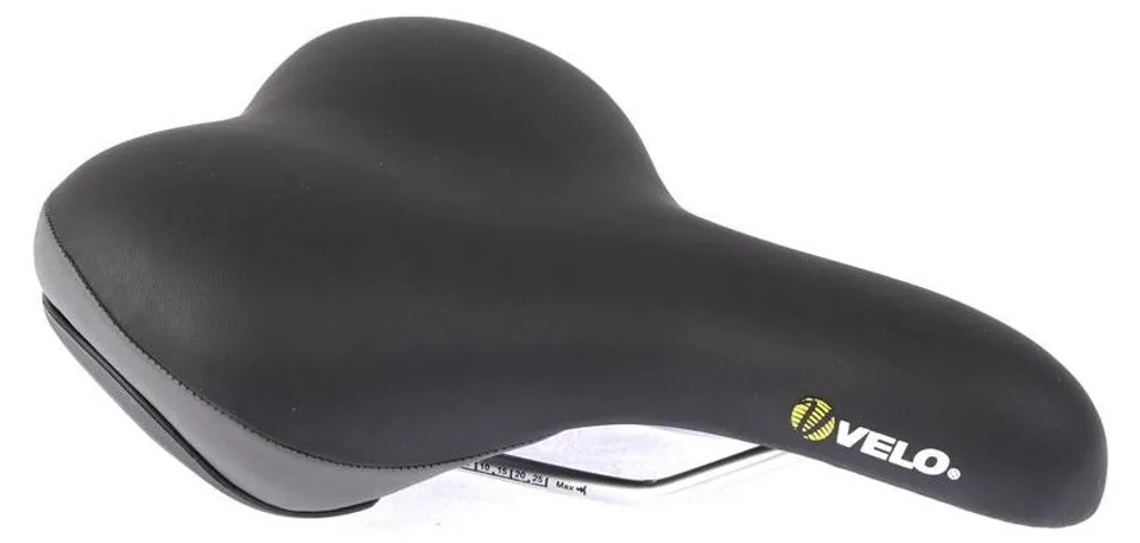 Generic Selle De Vélo Large Et Confortable – Cuir PU, Forme Triangulaire, Montage Facile, Pour Homme Femme, Accessoire Vélo
