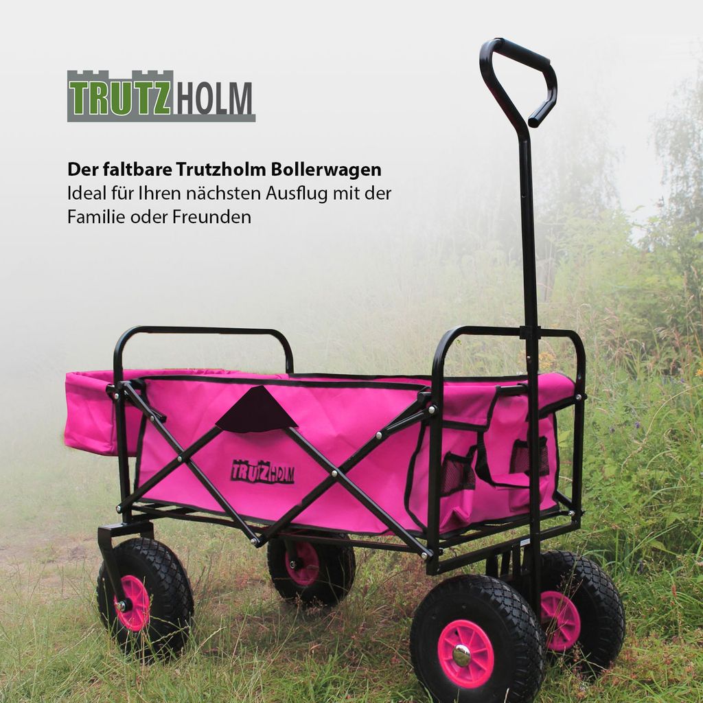 Bollerwagen faltbar mit Vollgummi Rädern, Kaufland.de
