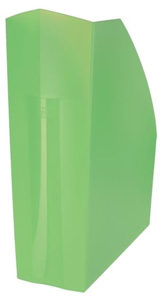 Stehsammler Polypropylen transluzent Lemongrün Exacompta Produktbild 