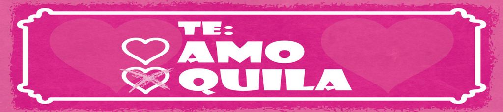 vianmo Holzschild 10x46 cm Te amo Kreuz Te quila Herz