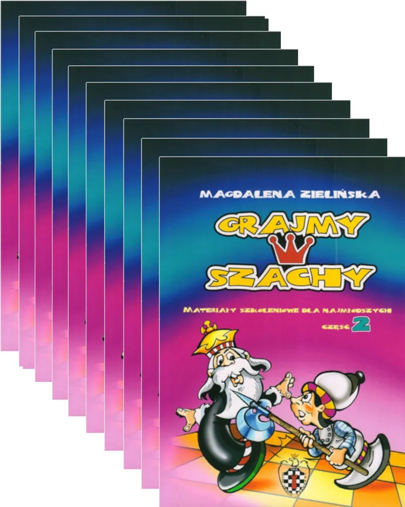 Livre d'échecs Let's Play Chess Part 2 : Pack de 10 cahiers d'exercices
