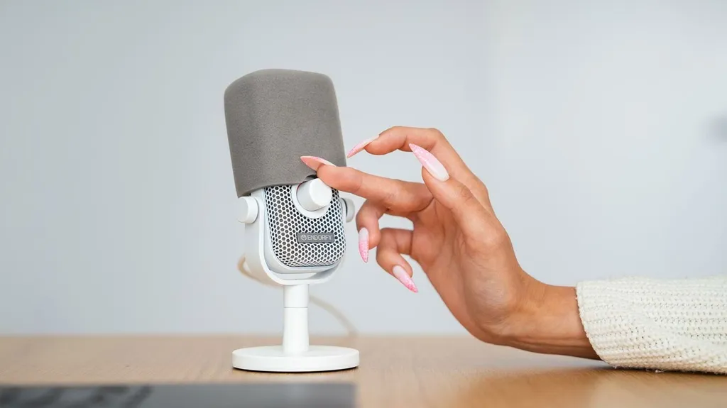Micro pour Télétravail et Visioconférence Endorphs Solum Voice S Onyx White - 19