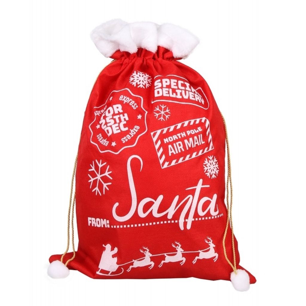 Weihnachtssack SANTA 60x40 cm