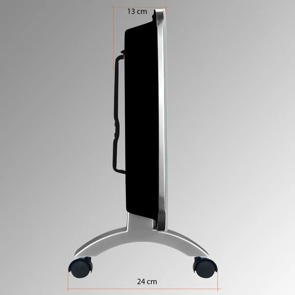 Chauffage d'appoint électrique à quartz 2000W pour intérieur confortable - 4