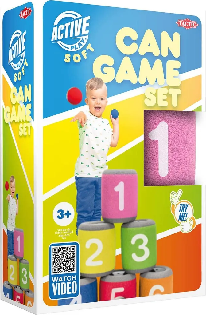 Jeu d'Action Tactic Active Play 58030 Multicolore pour Enfant dès 3 Ans