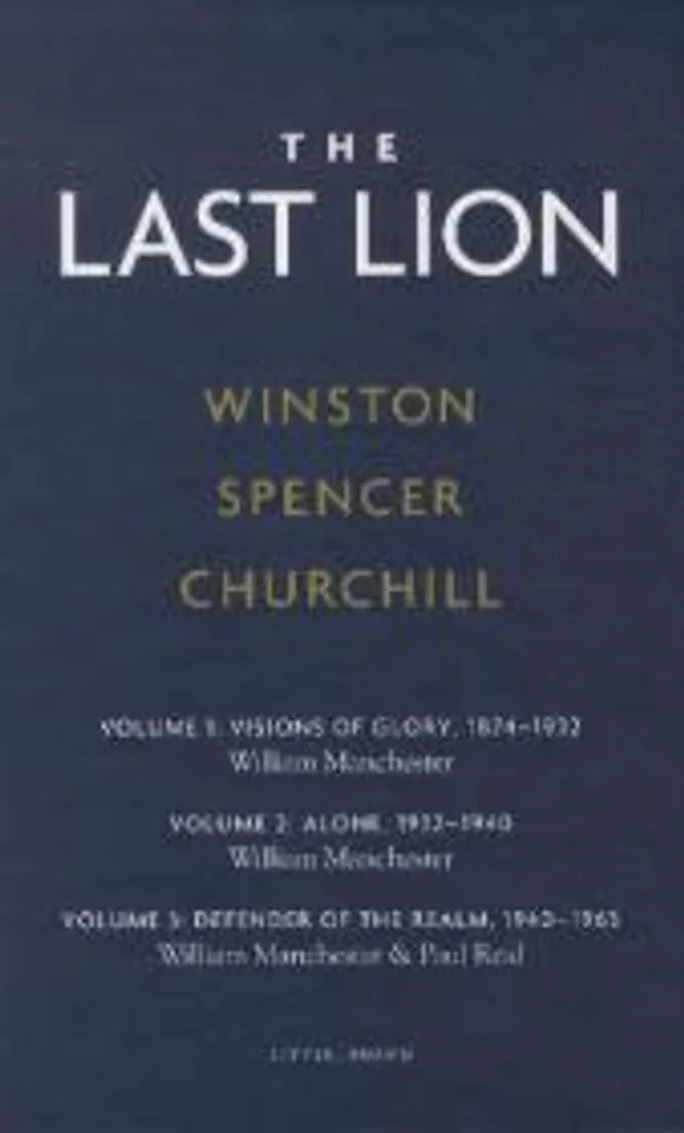 Coffret Livres The Last Lion : Biographie de Winston Churchill en 3 Tomes