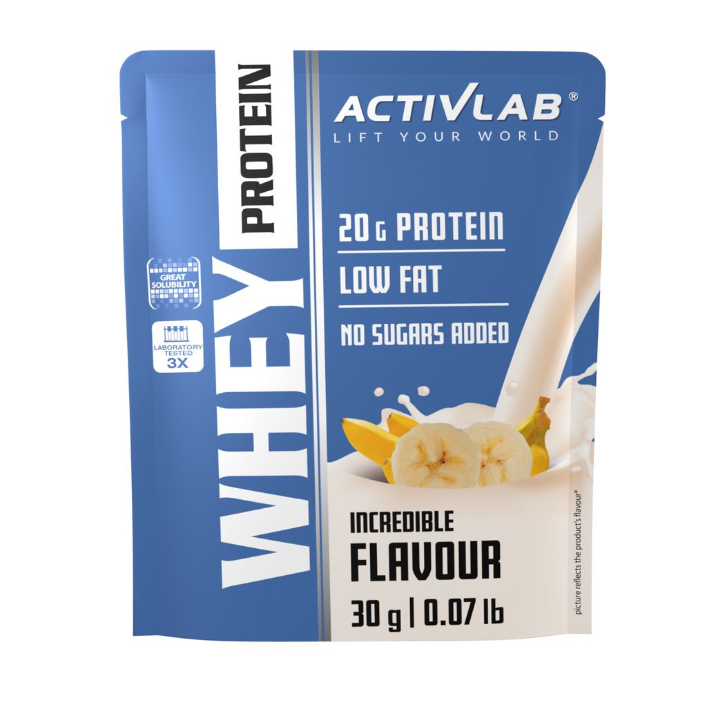 Activlab Whey Protein 30g Portionsbeutel, Banane, WPC Produktbild 