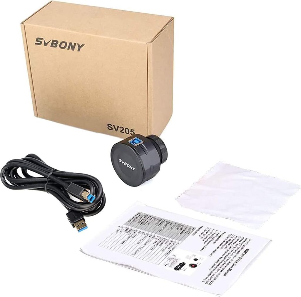Svbony SV205 okulár kamera, dalekohled 8MP elektronický Obrázek produktu 6