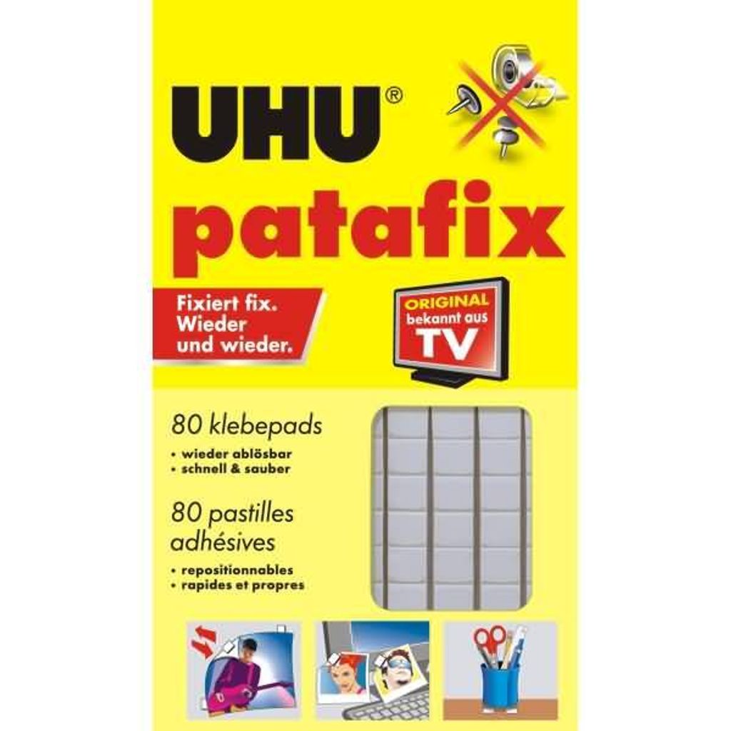 Lepiaca podložka UHU PATAFIX, 80 kusov Obrázok produktu 10