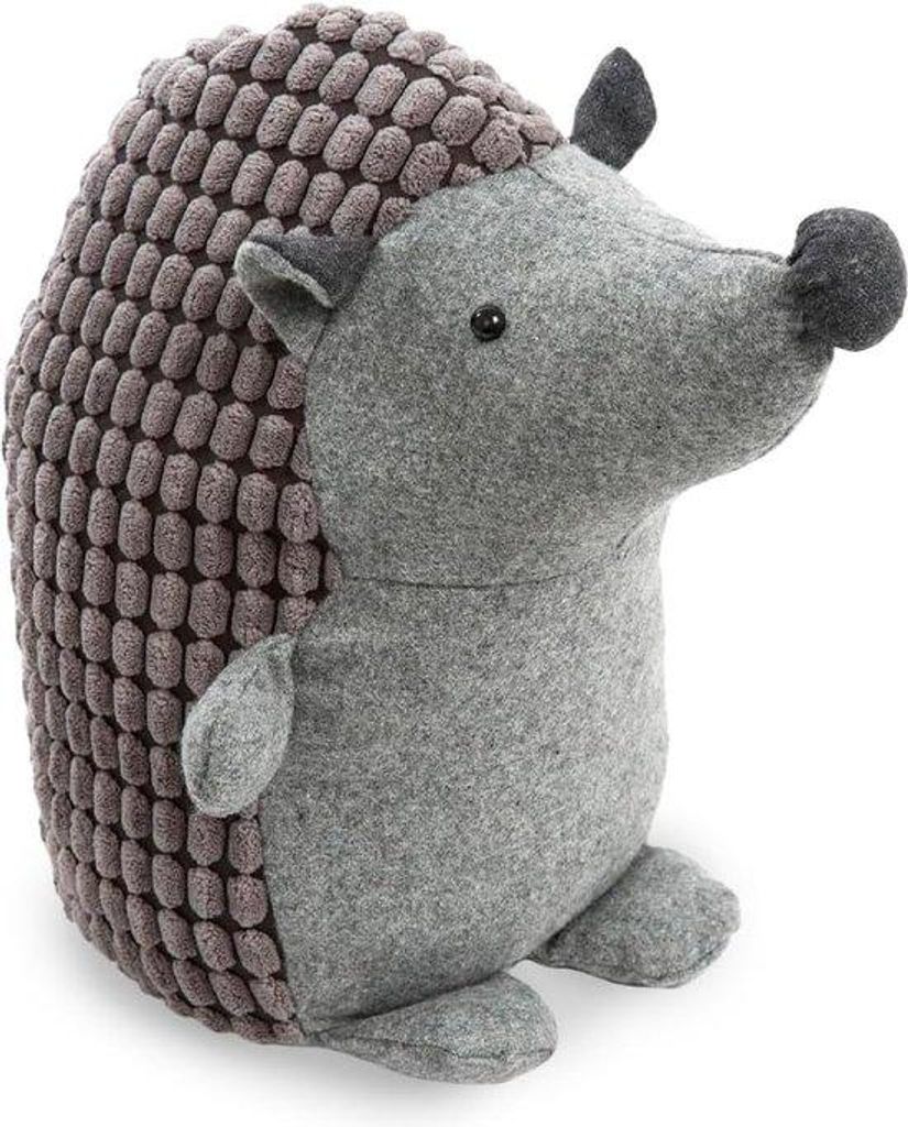 Textieldeurstopper in Grau | 220 x 230 x 215 mm | Gegurte Deurhalter