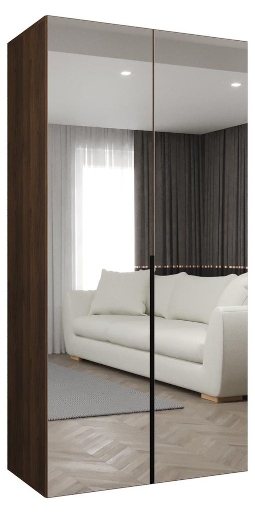 MEBLE KRYSPOL, Kleiderschrank Spiegel, 100x202x52, Produktbild 